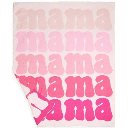 "Cozy Up" Mama Throw Blanket